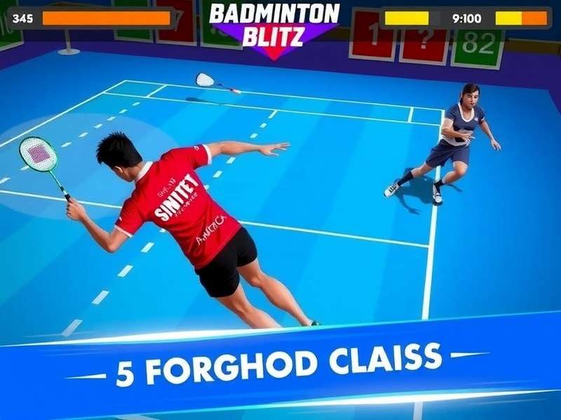 Badminton Blitz India Gameplay Badminton Blitz India Game Screenshot